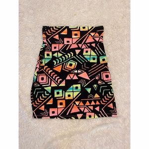 Victoria Secret PINK Bodycon Aztec Festival Skirt